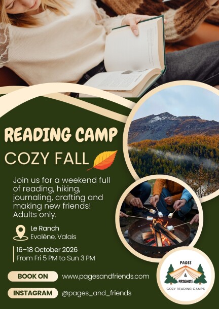 Cozy Fall Reading Camp - Leisure activities - Le Ranch, Evolène