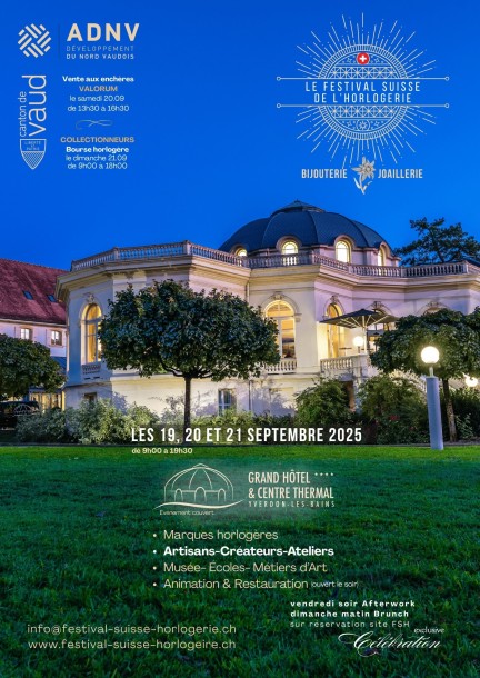 Festival Suisse de l'Horlogerie 2025 - Festivals