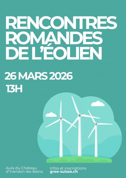 Rencontres romandes de l'éolien 2026 - Conferenze