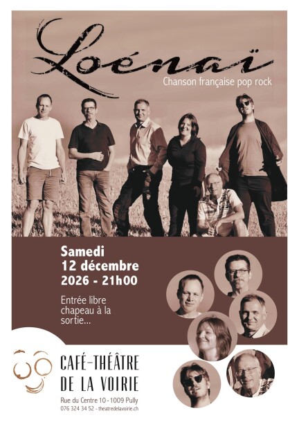 Loénaï en concert - Concerts - Café-Théâtre de la Voirie
