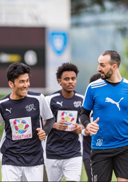 Win-Win im Vereinsfussball: Erfolgreiche Integration von Geflüchteten - Workshops und Praktika - Online - Virtual