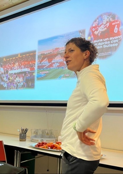 Entraînements démo avec Mélanie Pauli - Sport