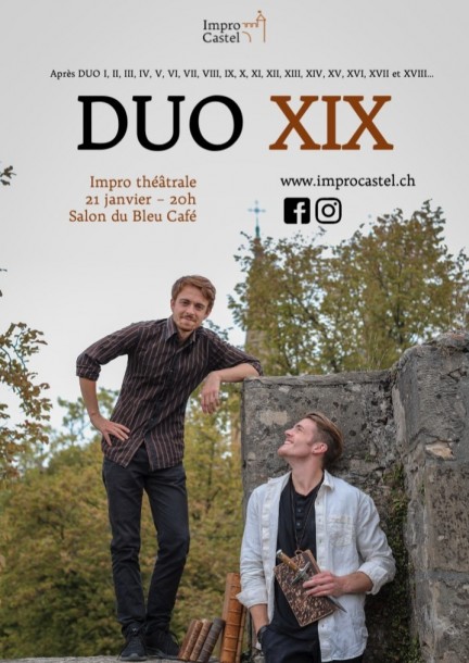 DUO XIX - Impro théâtrale - Théâtre et arts vivants