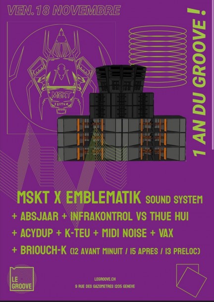 1AN DU GROOVE /\ MSKT x EMBLEMATIK SOUND SYSTEM - Classical music