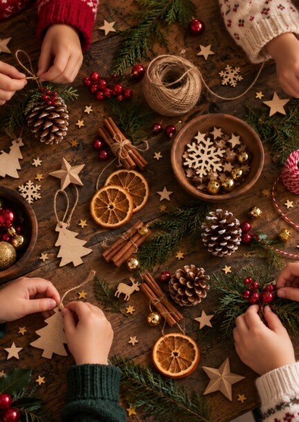 Atelier enfant de décoration d'une étoile - Workshops and courses - Garden Centre Schilliger