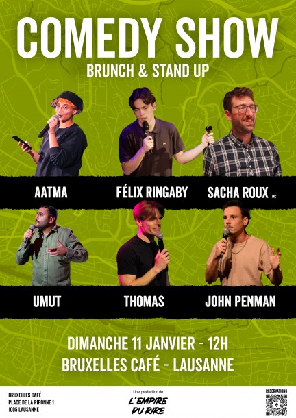 Brunch & Stand-up - Humor und Komödie