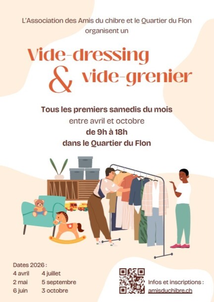 Vide grenier  + vide dressing dans le QUARTIER du Flon 3 octobre 2026 - Leisure activities
