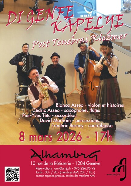 DI GENFE KAPELYE ...post tenebras klezmer - Concerti