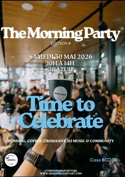 The Morning Party® x Casa Boost – 8 Édition Anniversary - Loisirs - Casa Boost