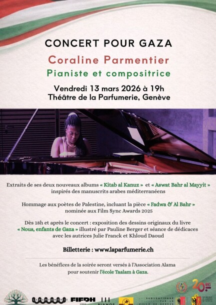 Concert pour Gaza - Coraline Parmentier - Concerti