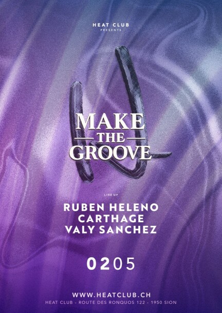 HEAT CLUB - MAKE THE GROOOVE - Concerti - HEAT CLUB