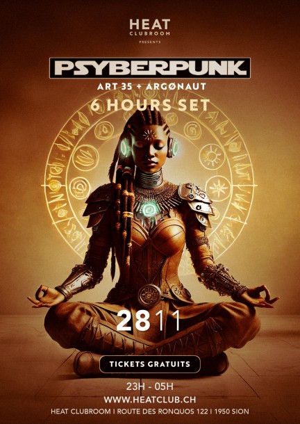 HEAT CLUBROOM presents PSYBERPUNK All Night Long - Festivals