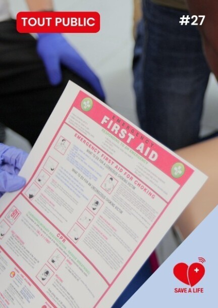 R- First Aid Niveau 1 IAS - Formations - Salle de formation - 2ème étage