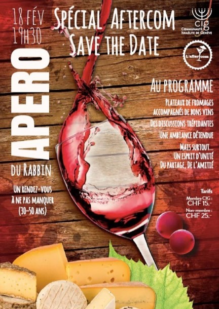 Apéro du rabbin - spécial Aftercom - Loisirs
