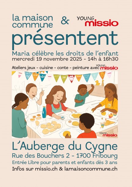 Maria fête le droit des enfants - Workshops und Praktika