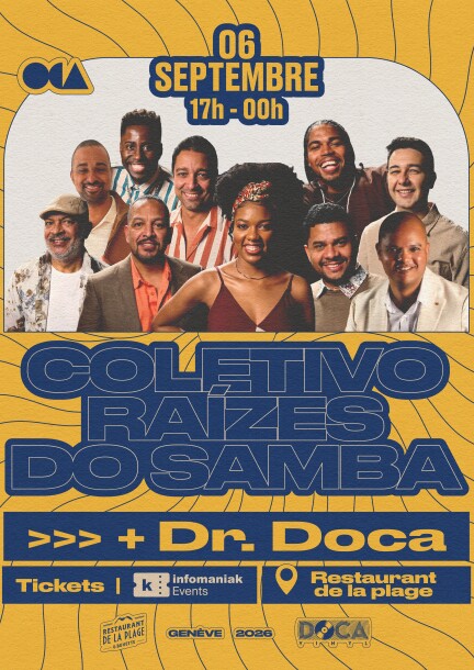 Roda de Samba Coletivo Raízes do Samba - Concerts - Restaurant de la Plage