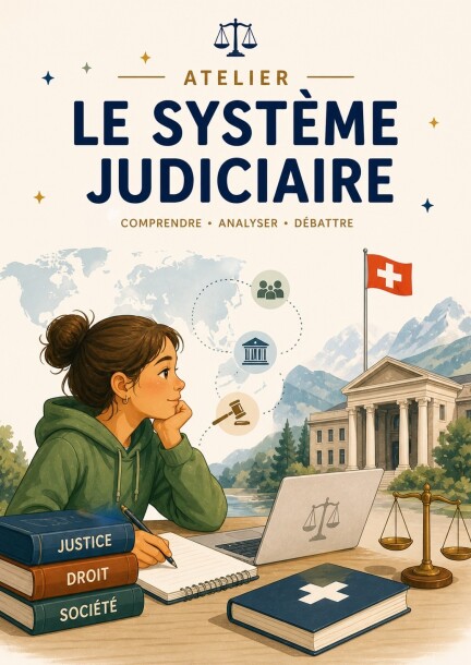 Atelier pédagogique - Le système judiciaire - Workshops and courses - La Julienne - Salle l'Atelier (2ème étage)
