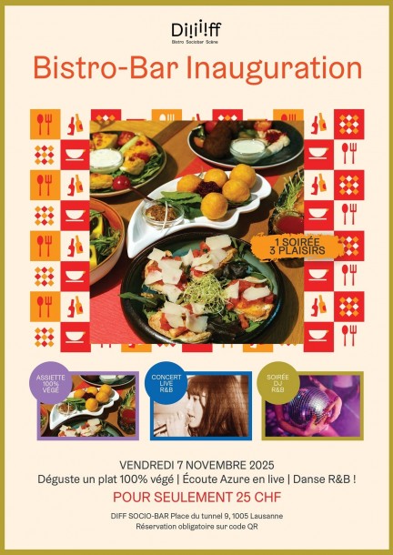 Grande Inauguration Diff Bistro Sociobar Scène - Leisure activities