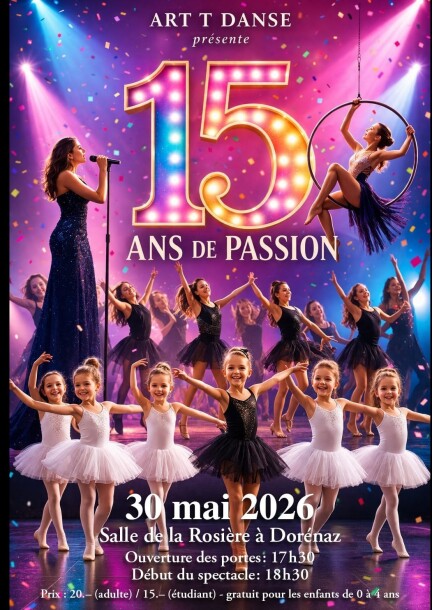Spectacle - 15 ans Art T Danse - Dance