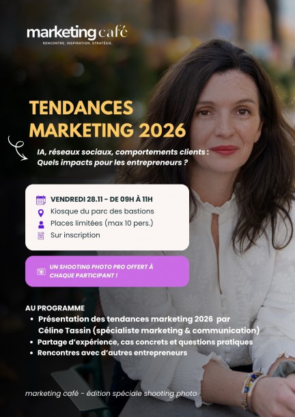 marketing café x shooting photo pro - Conferenze