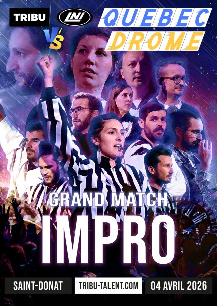 Drôme VS Québec - Grand Match Impro - Avril 2026 - Teatro e arti performative