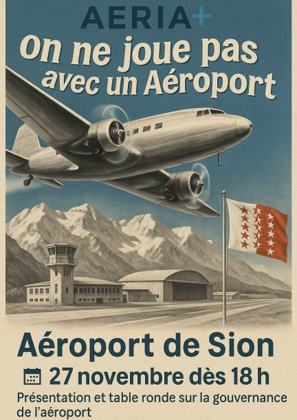 On ne joue pas avec un aéroport - Conférences