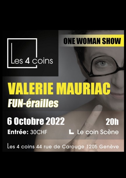 Valérie Mauriac – FUN-érailles - Umorismo e commedia