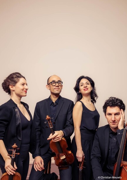 Quatuor à cordes Aviv - Musique classique - Salle de l'Esplanade à Aubonne