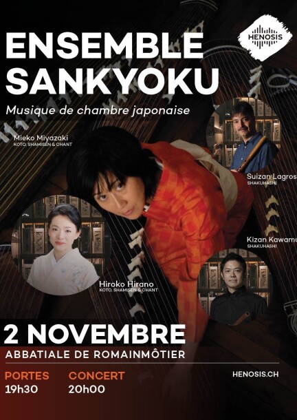 Ensemble Sankyoku - Abbatiale de Romainmôtier - Concerts - Abbatiale de Romainmôtier