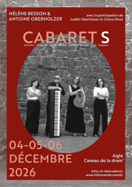 Serendy - Cabaret S - Conciertos