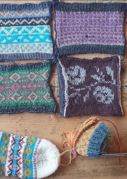Fair Isle-Jacquard à 2 fils - Workshops and courses - CUBE/Beausobre