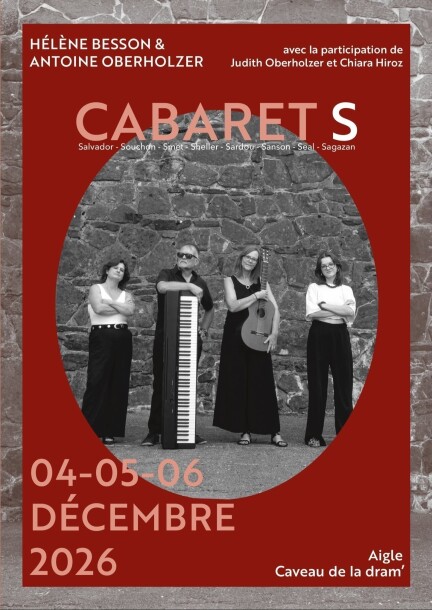 SERENDY - Cabaret S - Concerts - Caveau de la Dram'