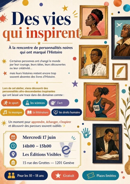 Des vies qui inspirent - Kultur und Spektakel - Les éditions Visibles