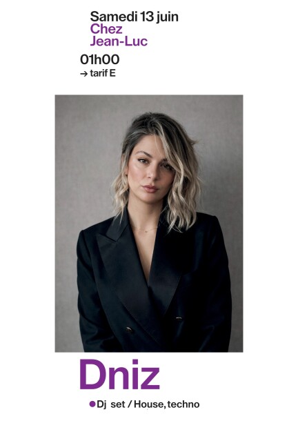 Samedi 13 juin – 5ème concert – Dniz - Concerts - Chez Jean-Luc