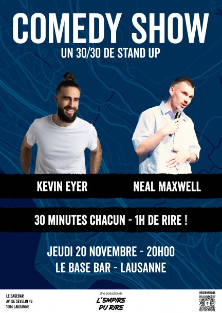 Stand up : Kevin Eyer et Neal Maxwell - Humour et comédie