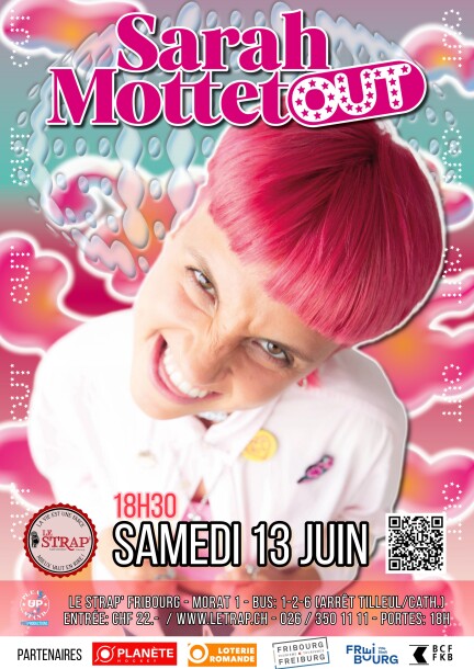 SARAH MOTTET: «OUT» - Humour and comedy - LE STRAP'
