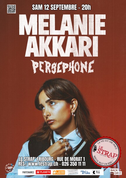 MELANIE AKKARI: «Perséphone» - Humour and comedy - LE STRAP'
