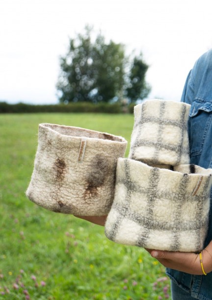 Cache-pot en laine feutrée - Workshops and courses