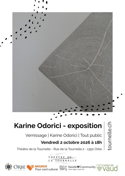 Karine Odorici - vernissage d'exposition - Expos et musées - Théâtre de la Tournelle