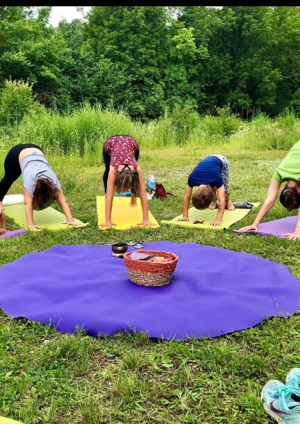 Duos yoga adulte-enfant - Workshops und Praktika