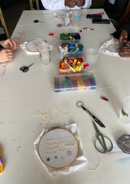 Initiation à la broderie - Workshops and courses - Histoire sans chute