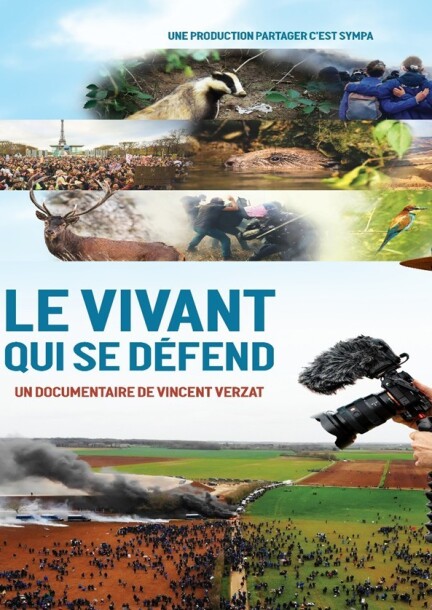 « Le Vivant qui se défend » documentaire de Vincent Verzat - Cinéma - Grande Salle de la Commune d'Epalinges, Route de la Croix Blanche 27