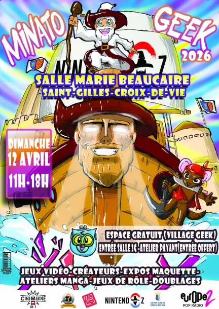 Minato Geek - Haru - Festivals - Salle Marie de Beaucaire