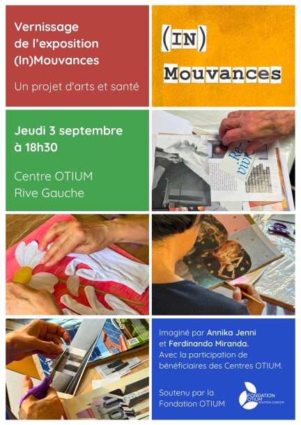 Vernissage de l'exposition (IN)Mouvances - Mostre e musei - Centre OTIUM - Rive Gauche