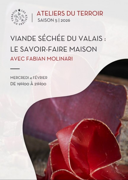 04.02.2026 - Atelier du terroir "Viande séchée du Valais : le savoir-faire maison" - Svaghi