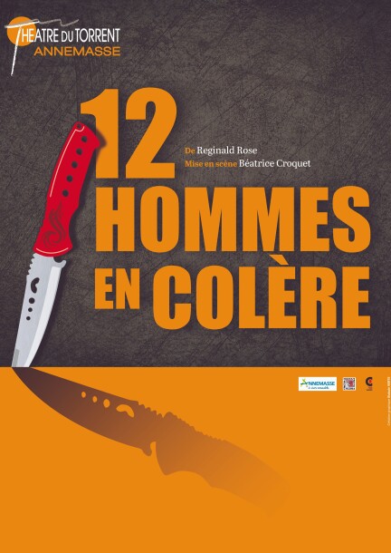 Douze hommes en colère - Théâtre et arts vivants - Théâtre de l'Atelier, Salle Reconvilier