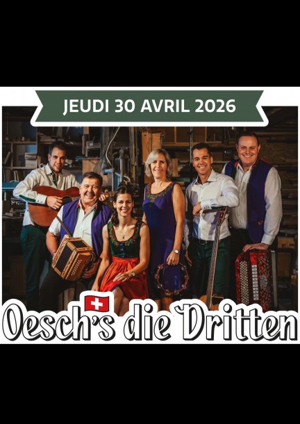 Souper-concert Oesch's die Dritten - Concerts