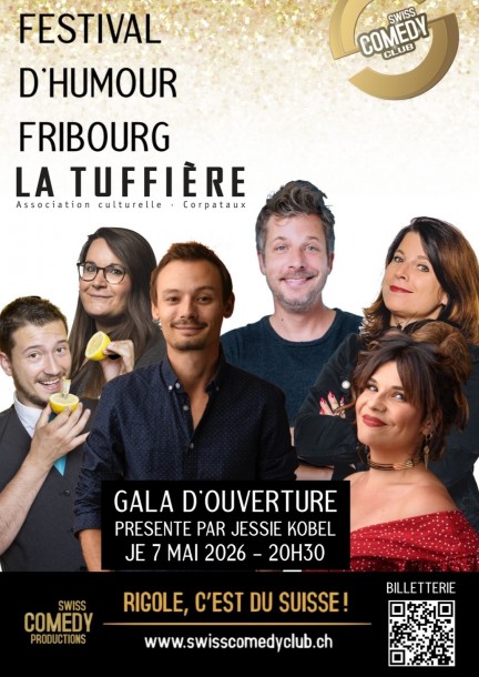 SWISS COMEDY CLUB FESTIVAL 7.05.26 - Humour et comédie