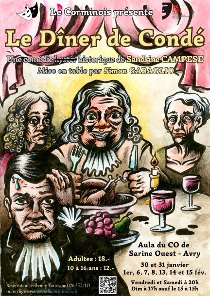 Le dîner de Condé - Theater und Bühnenkunst