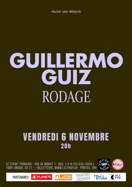 GUILLERMO GUIZ en rodage - Humour et comédie - LE STRAP'